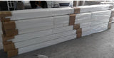 PLASTIC FENCE RAILS WHITE