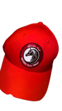 RED CAP WITH ABU DHABI POLICE LOGO